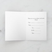 Afstudeerfeest Uitnodiging voor tweeling (Binnen)