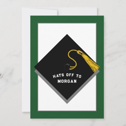  Afstudeerfeest uitnodigingen (Voorkant)