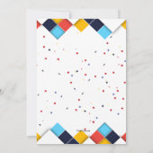 Afstudeerfeest uitnodigingen (Achterkant)