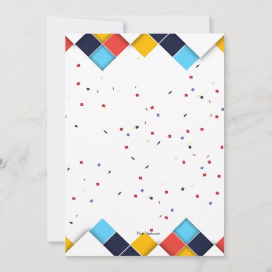  Afstudeerfeest uitnodigingen (Achterkant)