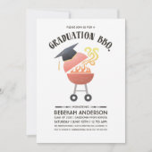  Afstudeerfeest uitnodigingen | BBQ Party (Voorkant)