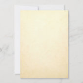  Afstudeerfeest uitnodigingen |  botanisch (Achterkant)