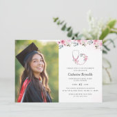 Afstudeerfeest van de Nursing Medical School Kaart (Staand voorkant)