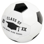 Afstudeerfeest voetbal Class of 20XX (Drie kwart)