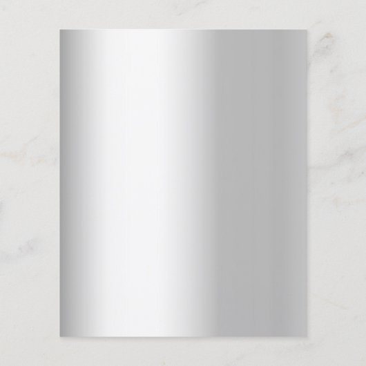 Afstudeerfeest zilveren foto 2025 uitnodiging (Achterkant)