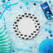 Afstudeerfeest Zwart Tassel Pet Papieren Bordje (Feest)