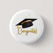 Afstudeerfeestcollectie Ronde Button 3,2 Cm (Voorkant)