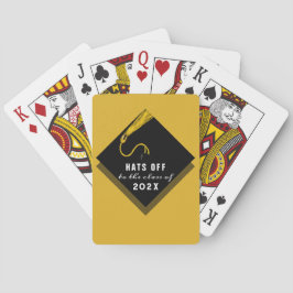 Afstudeerfeestje Pokerkaarten