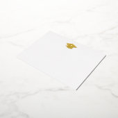 Afstudeerfolie kaart met envelop (Gedraaid)