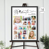 Afstudeerfoto 16 Collage Script Afgestudeerde Poster