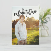 Afstudeerfoto 1 Foto Afstudeeraankondiging Aankondiging (Staand voorkant)