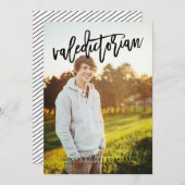 Afstudeerfoto 1 Foto Afstudeeraankondiging Aankondiging (Voorkant / Achterkant)