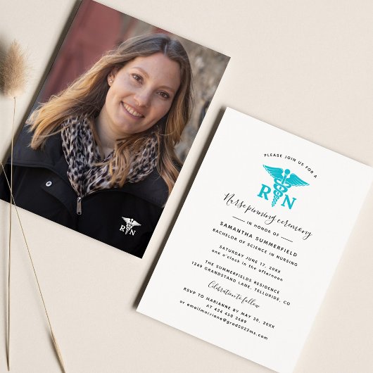 Afstudeerfoto 2025 Verpleegkundige Speld Ceremonie Kaart