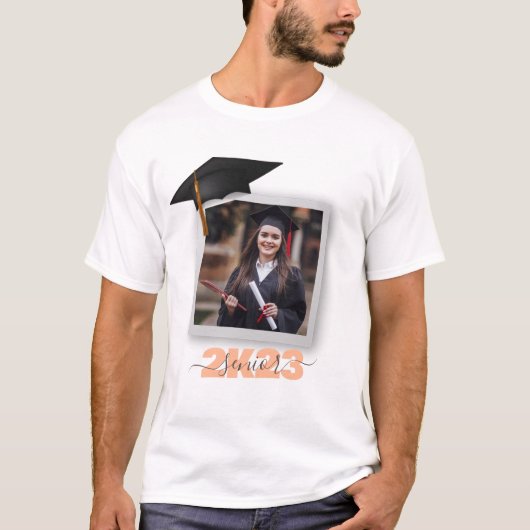 Afstudeerfoto 2K Frame Senior Feestje T-shirt (Voorkant)