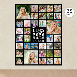 Afstudeerfoto 35 Foto Collage Klas van Jaar Afgest Poster