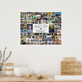 Afstudeerfoto 94 Foto Collage Herinnering Display Poster (Keuken)