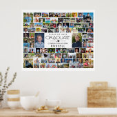 Afstudeerfoto 94 Foto Collage Herinnering Display Poster (Keuken)
