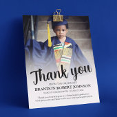 Afstudeerfoto Bedankkaart