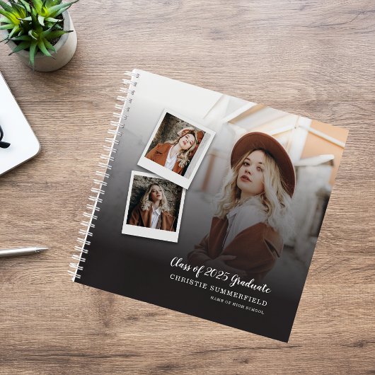 Afstudeerfoto Collage Script Gastboek 2026 Notitieboek