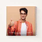 Afstudeerfoto Gast Instant Foto Notitieboek (Achterkant)