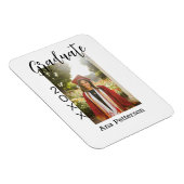 Afstudeerfoto moderne klassieker toevoegen jaar na magneet (Rechterzijde)