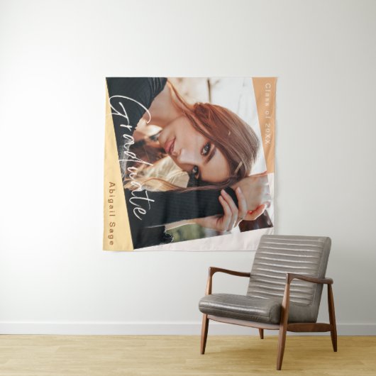 Afstudeerfoto Natuurlijk Modern Wandkleed (In Situ (horizontaal))