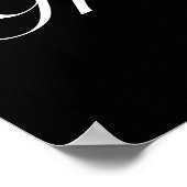 Afstudeerfoto Prop Frame Modern Minimalistisch Poster (Hoek)
