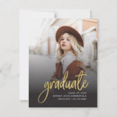 Afstudeerfoto Script Grad 2026 Aankondiging (Voorkant)