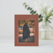 Afstudeerfoto Terracotta Lijnkunst Bedankt Briefkaart (Staand voorkant)