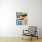 Afstudeerfoto van de klas van 2025 Graduation Wandkleed (In situ)