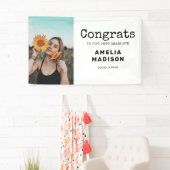 Afstudeerfoto Vintage Spandoek (Insitu)