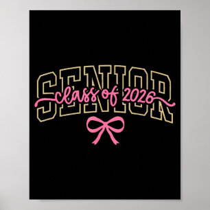 Afstudeerhoed Cl 2026 Roze Coquette Strik Afstudee Poster