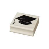 Afstudeerhoed en -kwast  rubberstempel (Stempel)
