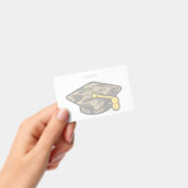 Afstudeerhoed Khaki Camo Badge (Handheld)