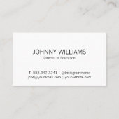 Afstudeerhoed Open Boek Online Logo Visitekaartje (Achterkant)