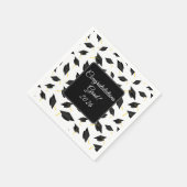 Afstudeerhoed servetten (Hoek)