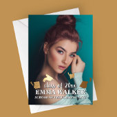 Afstudeerhoed Worp Afstuderen Aankondiging