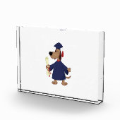 Afstudeerhond clipart fotoblokken (Rechts)