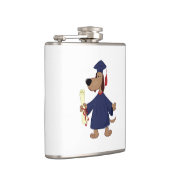 Afstudeerhond clipart heupfles (Rechts)
