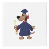 Afstudeerhond clipart kubus (Rechts)