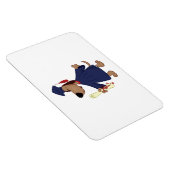 Afstudeerhond clipart magneet (Rechterzijde)