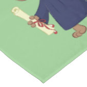 Afstudeerhond clipart tafelkleed (Gekanteld)