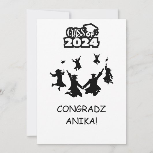 AFSTUDEERKAART KAART (Voorkant)