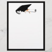 Afstudeerkaart met diploma flyer (Voorkant)