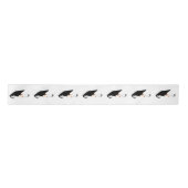 Afstudeerkaart met diploma satijnen lint (Voorkant)