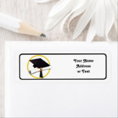 Afstudeerkap en diploma etiket (Insitu)