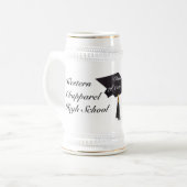 Afstudeerkap - Hoogschoolreünie Bierpul (Voorkant links)