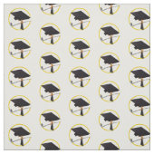 Afstudeerkap met diploma stof (Swatch)