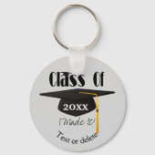 Afstudeerkap Sleutelhanger (Voorkant)