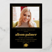 AFSTUDEERKLAS 2025 eindexamenfoto Folie Uitnodiging (Achterkant)